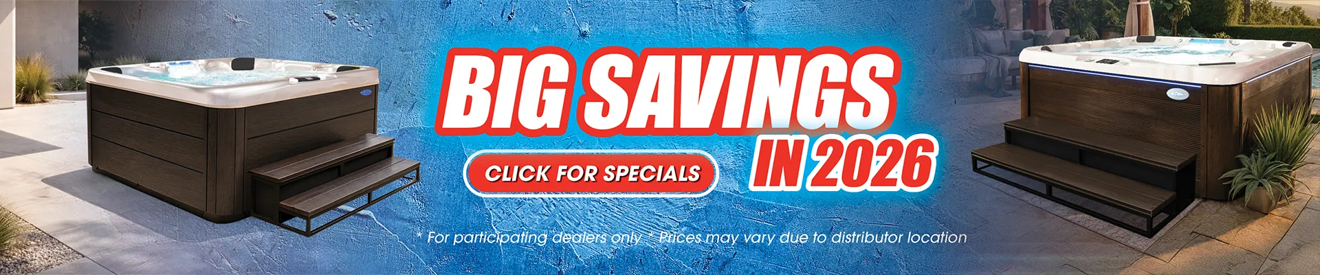 Calspas hot tub being used in a family setting - Cathedral City