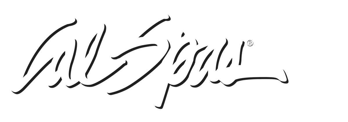 Calspas White logo Cathedral City